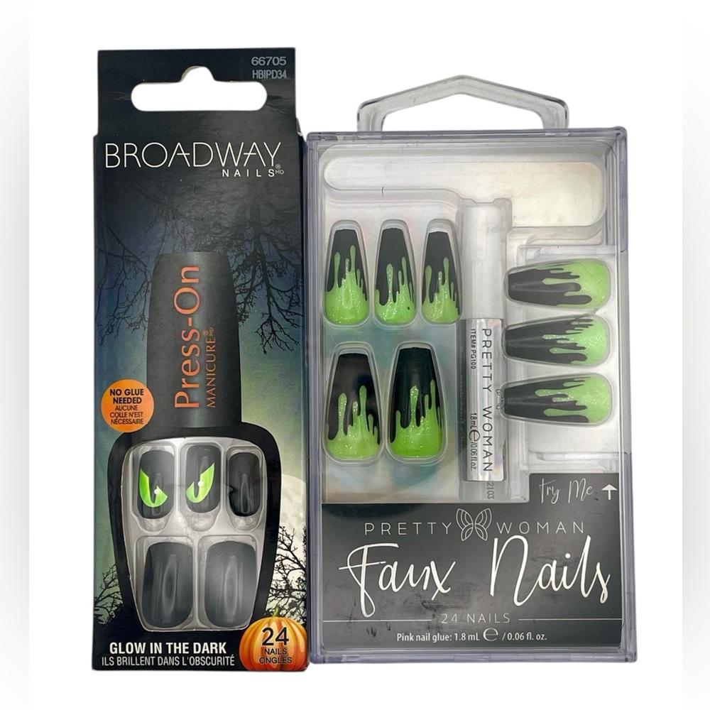 Halloween Collection Nails - Lot of 2